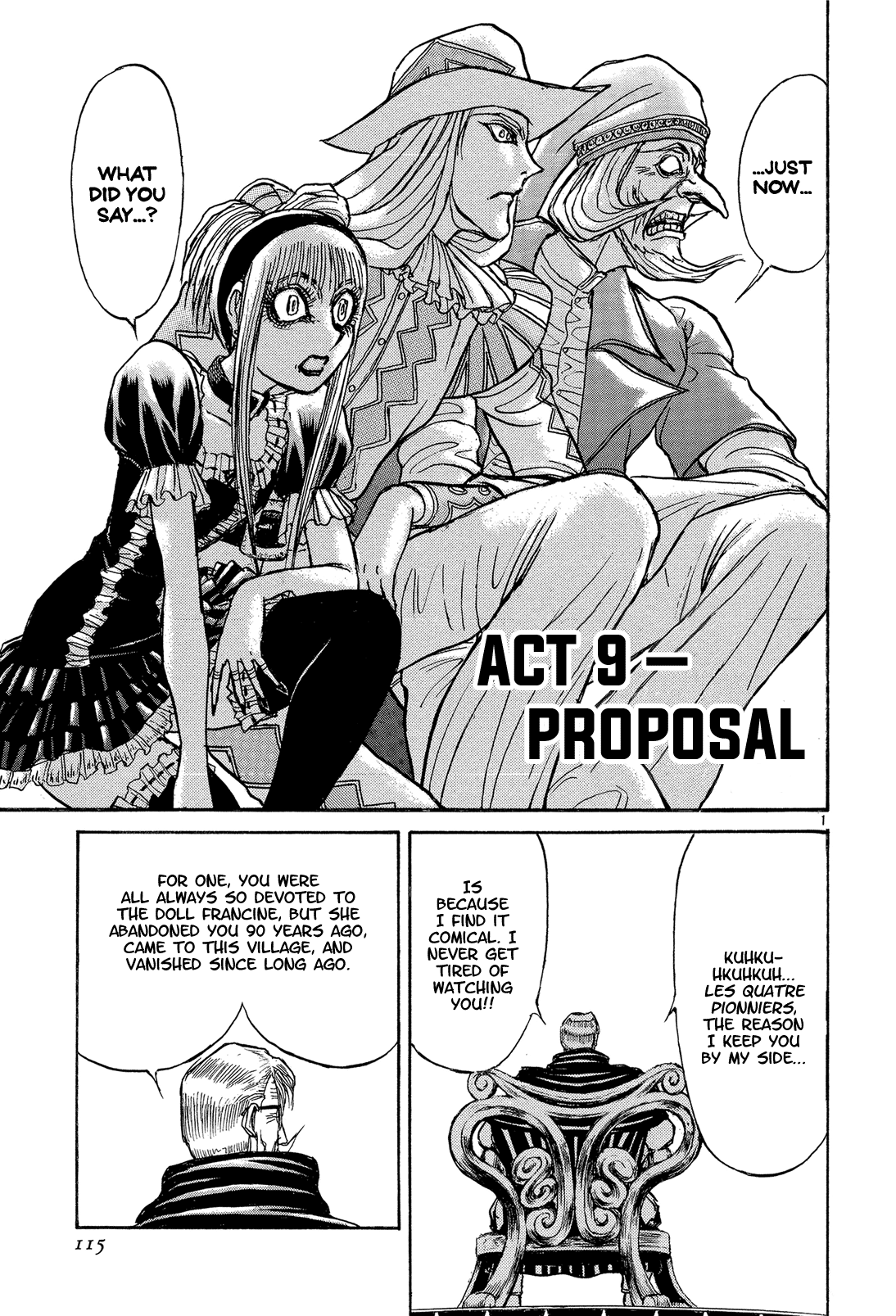 Read Karakuri Circus Manga Online