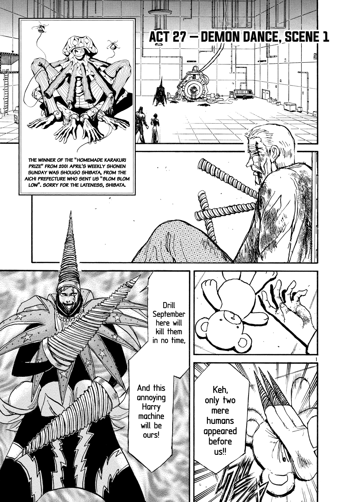 Read Karakuri Circus Manga Online