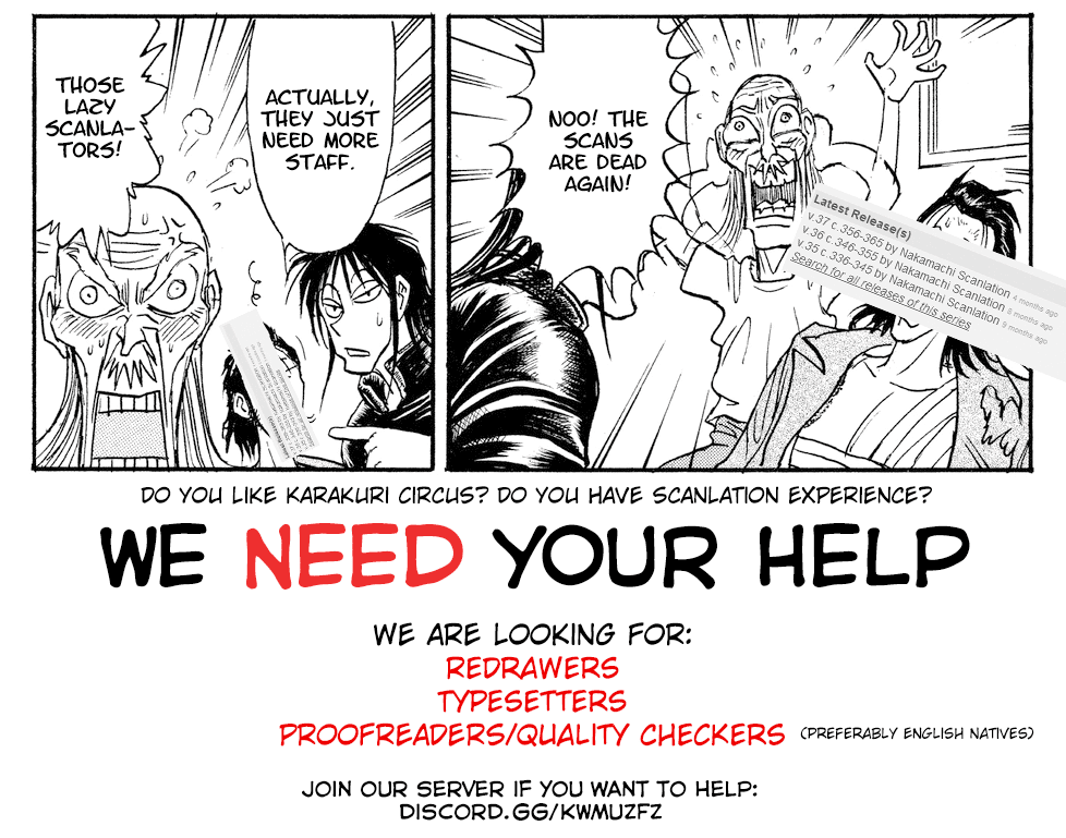 Read Karakuri Circus Manga Online