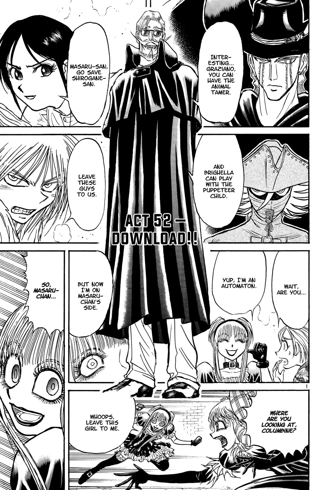 Read Karakuri Circus Manga Online