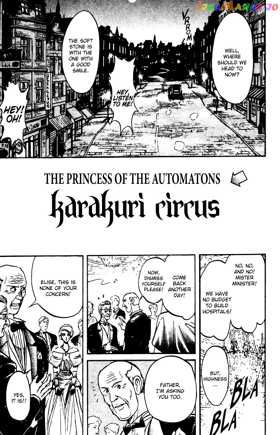 Read Karakuri Circus Manga Online