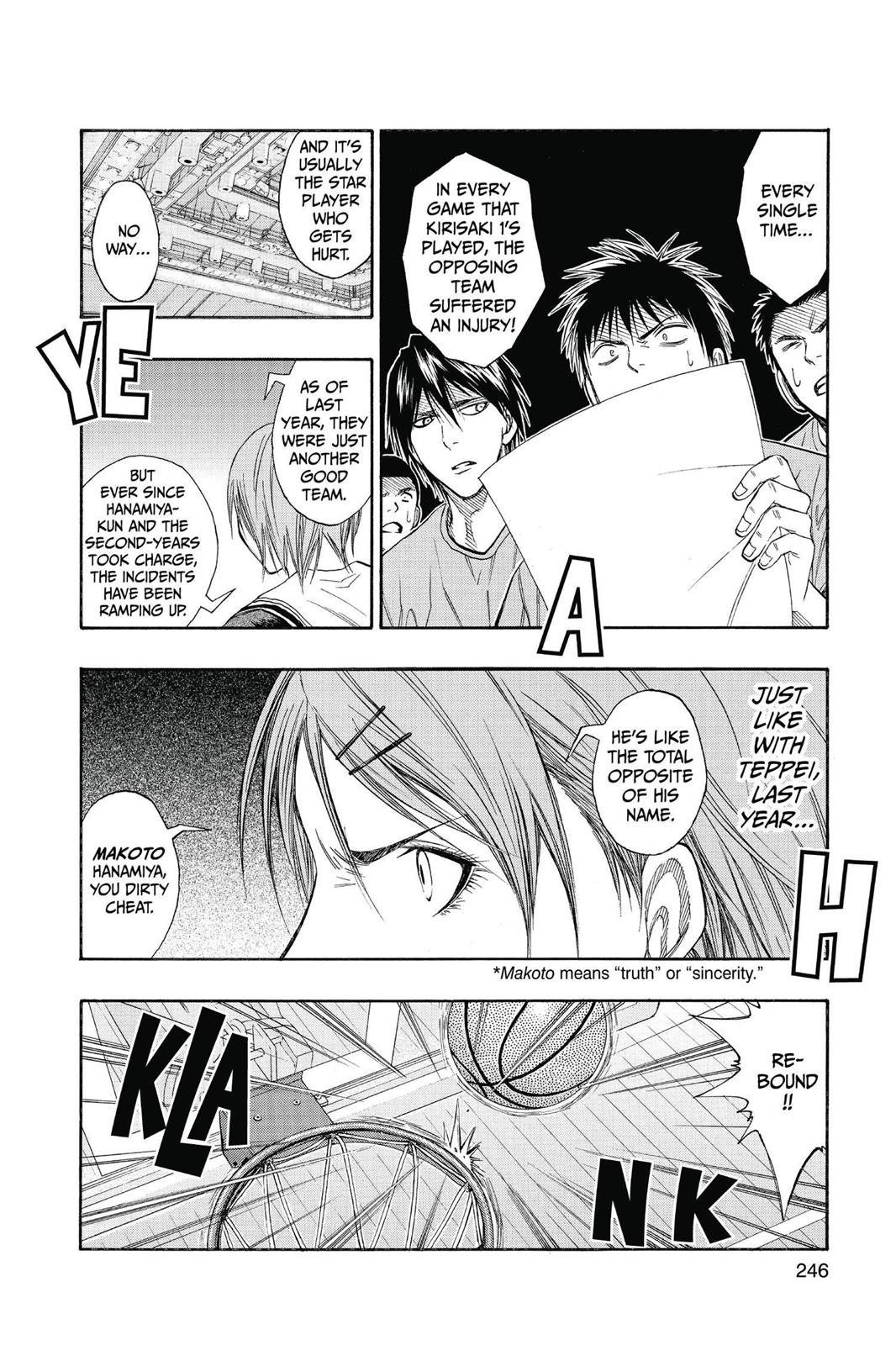 Read Kuroko's Basketball Manga Online