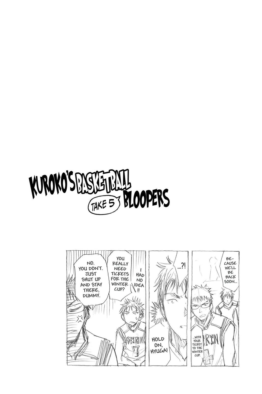Read Kuroko's Basketball Manga Online