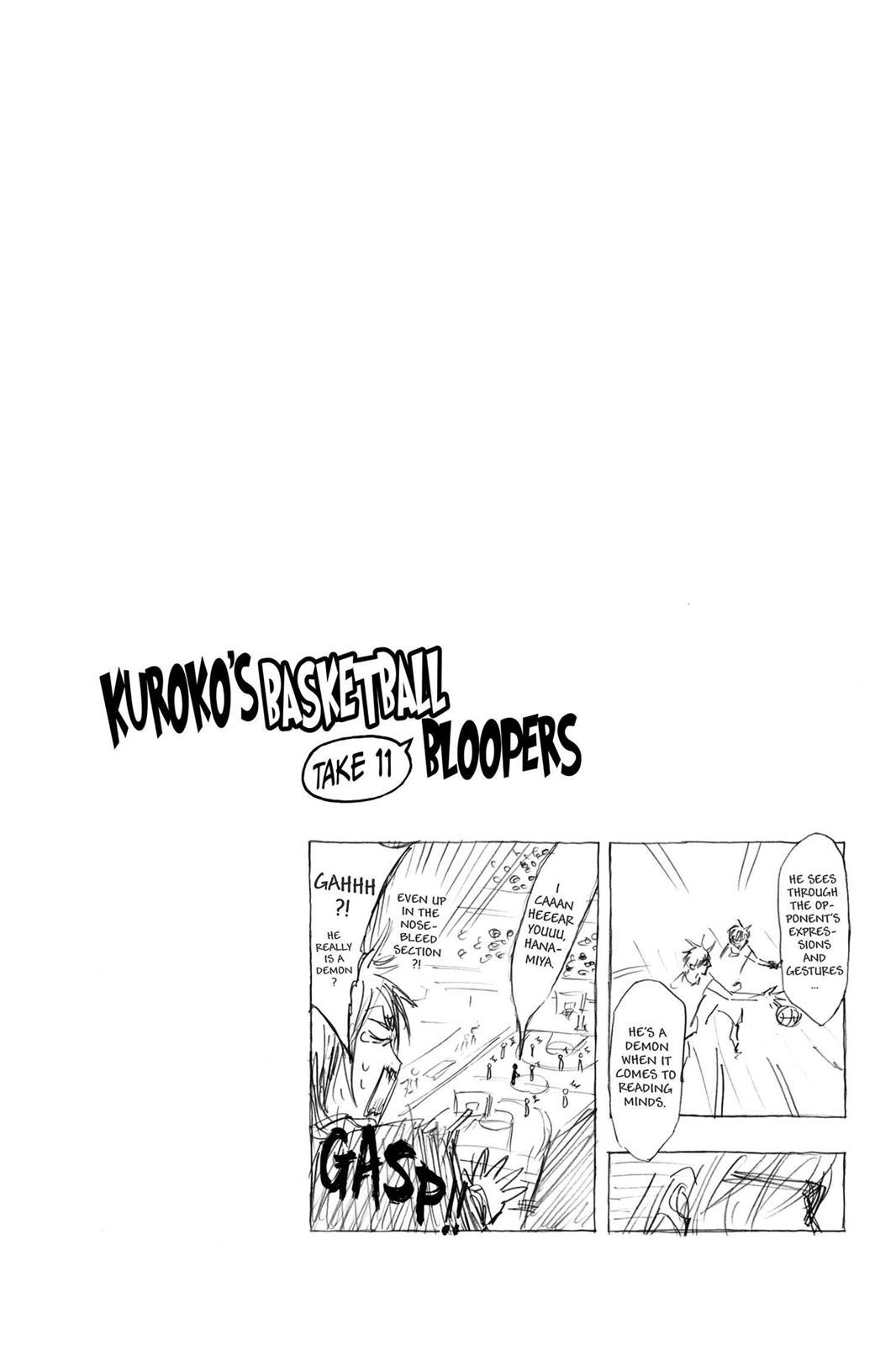 Read Kuroko's Basketball Manga Online