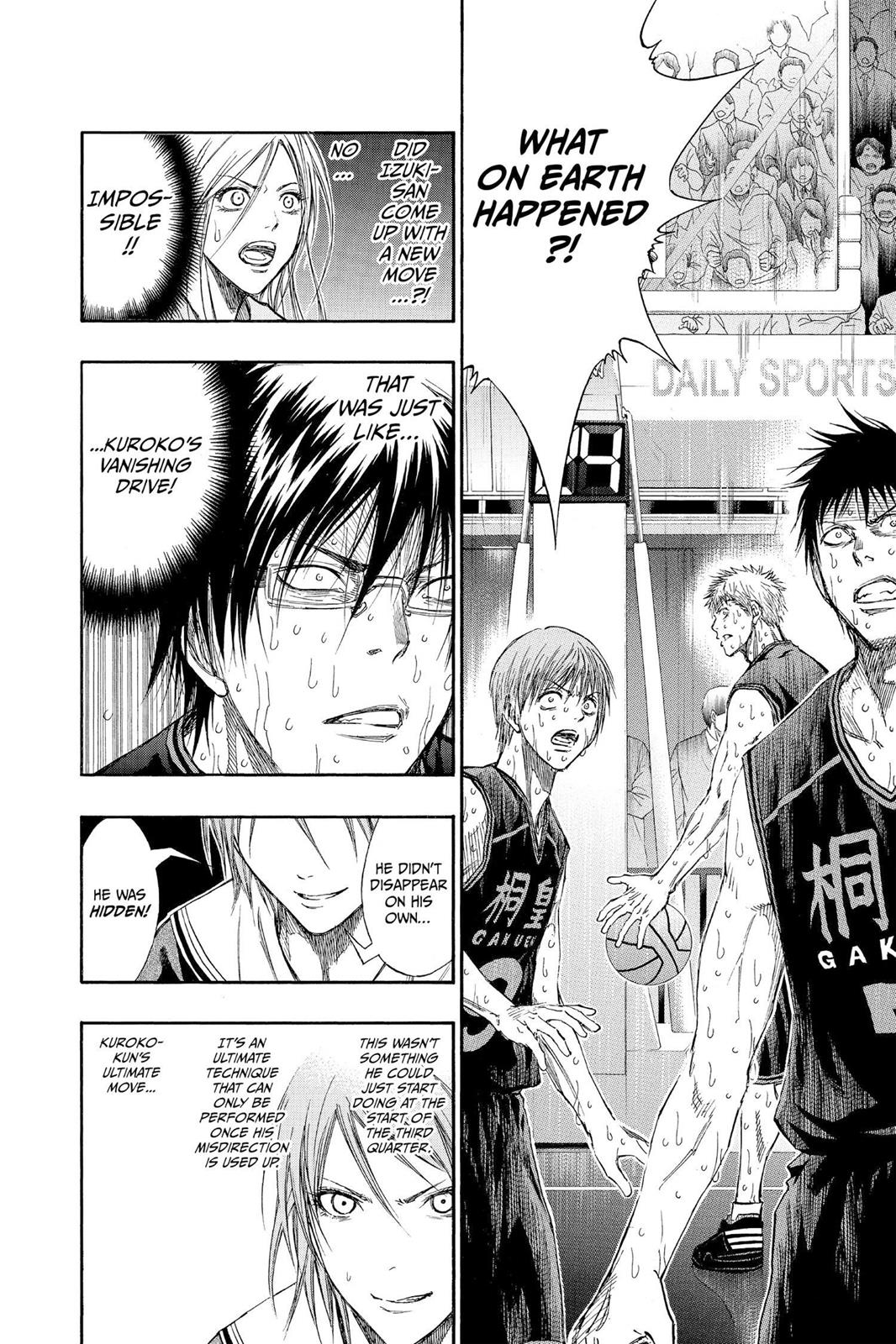 Read Kuroko's Basketball Manga Online