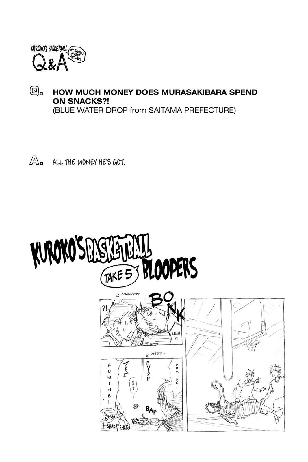 Read Kuroko's Basketball Manga Online