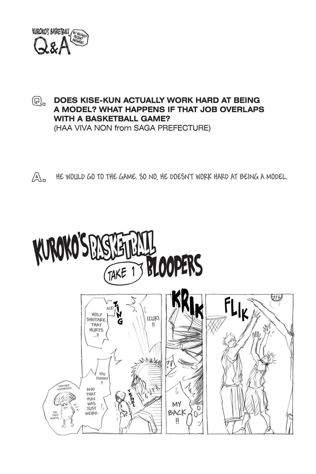 Read Kuroko's Basketball Manga Online