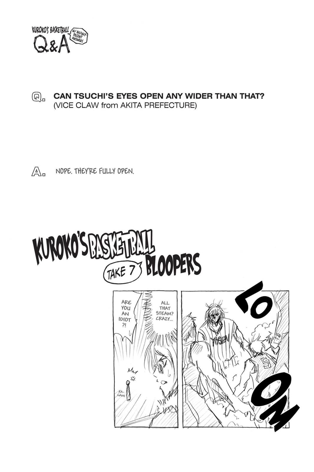 Read Kuroko's Basketball Manga Online