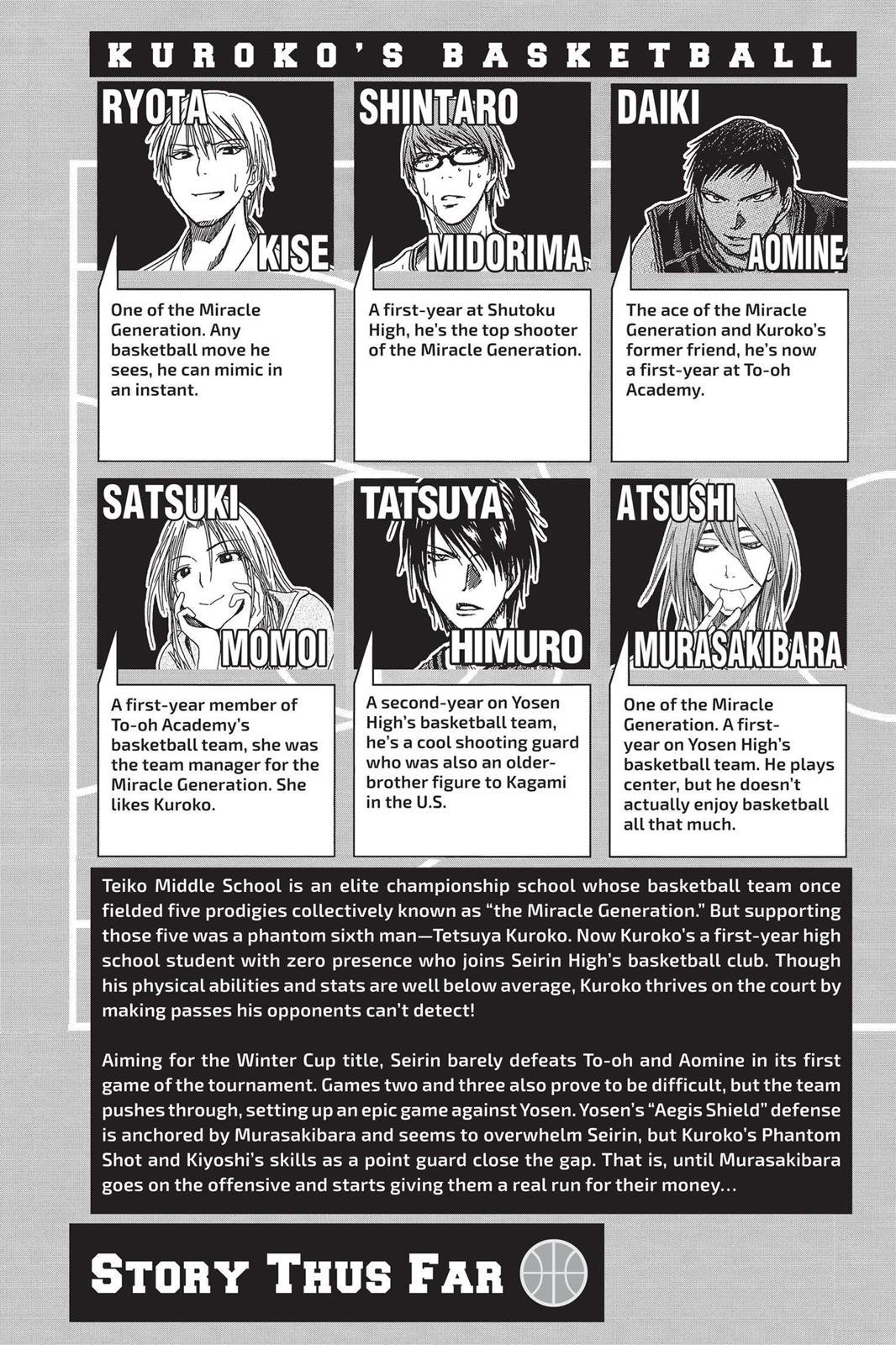 Read Kuroko's Basketball Manga Online