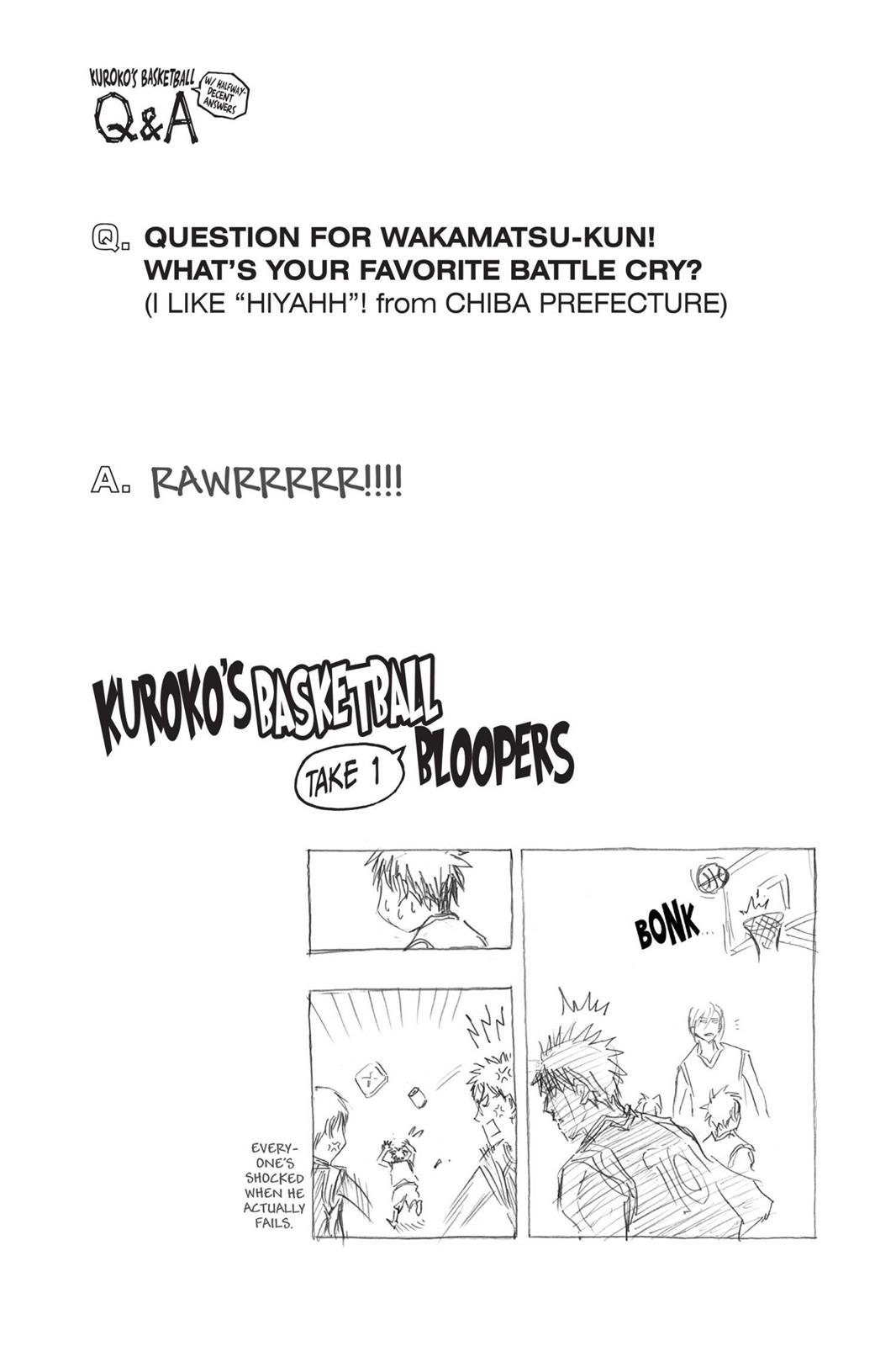 Read Kuroko's Basketball Manga Online