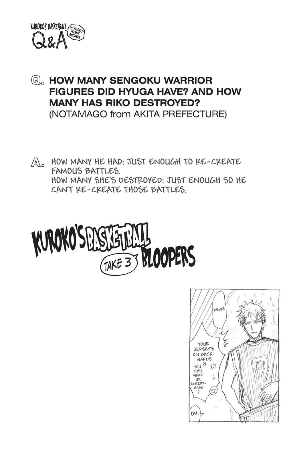 Read Kuroko's Basketball Manga Online
