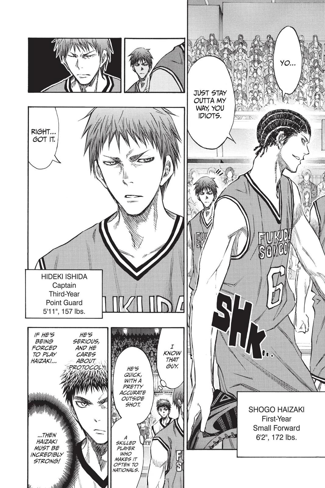 Read Kuroko's Basketball Manga Online