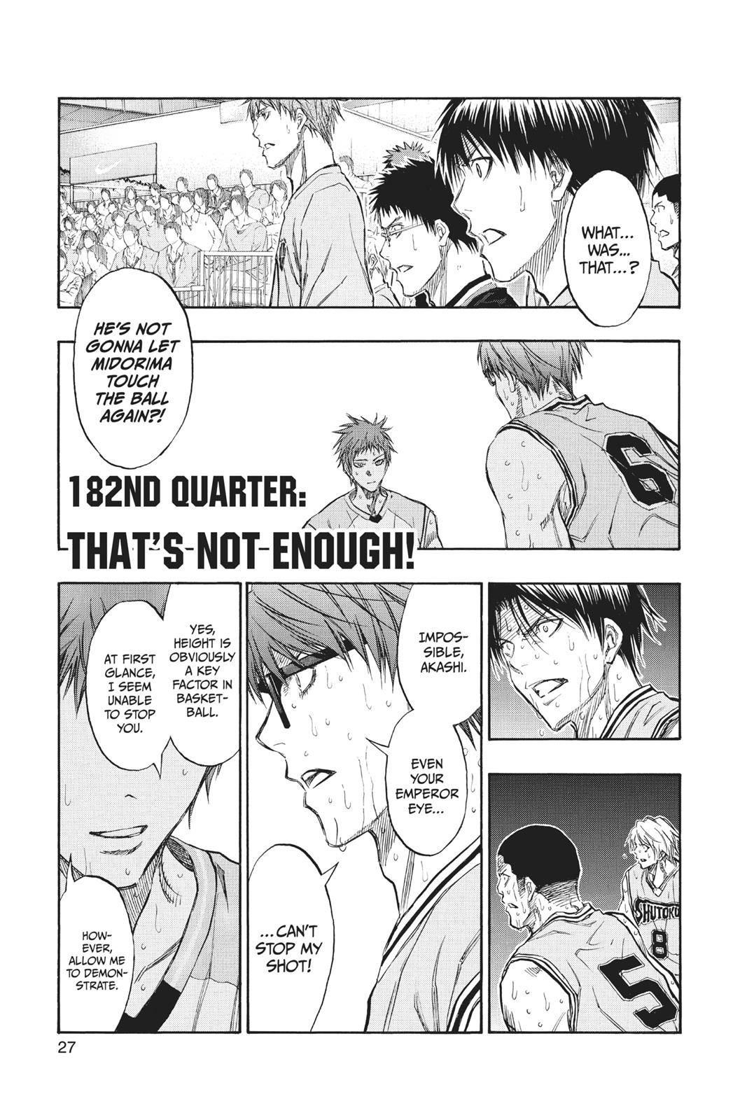 Read Kuroko's Basketball Manga Online