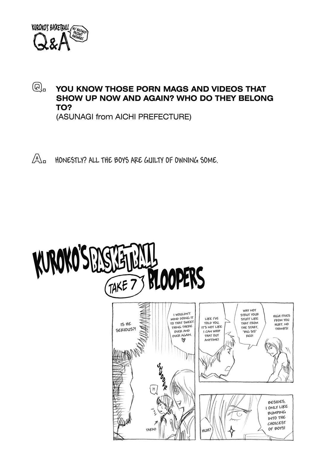 Read Kuroko's Basketball Manga Online