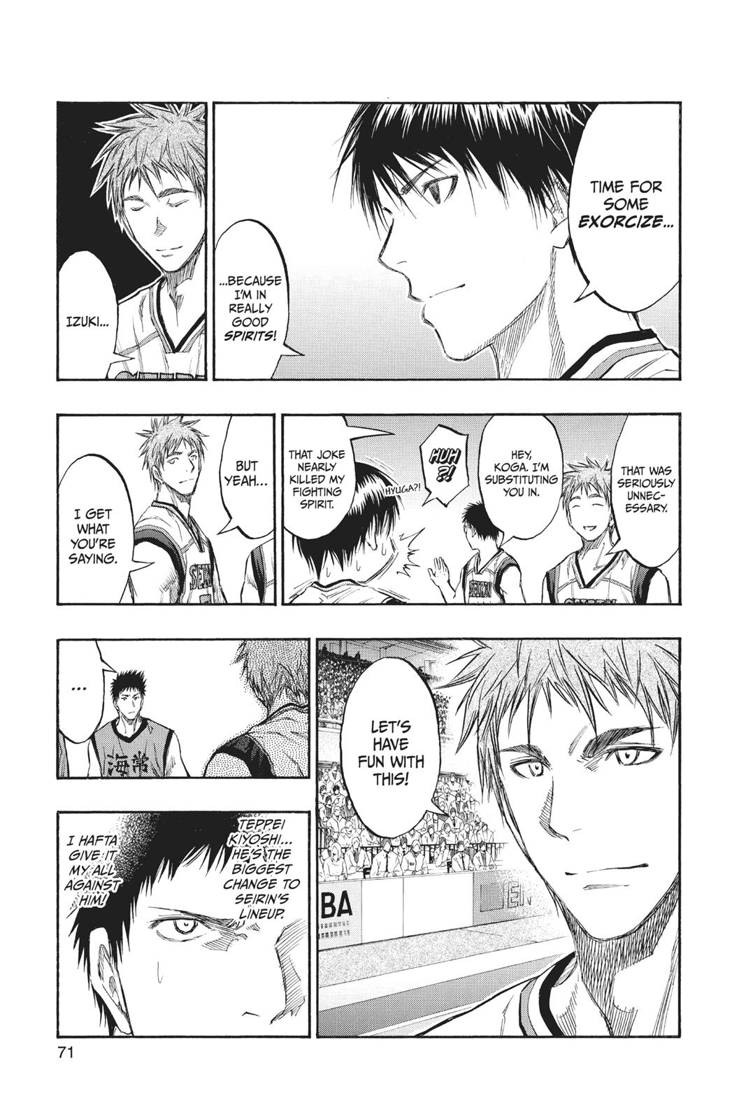 Read Kuroko's Basketball Manga Online