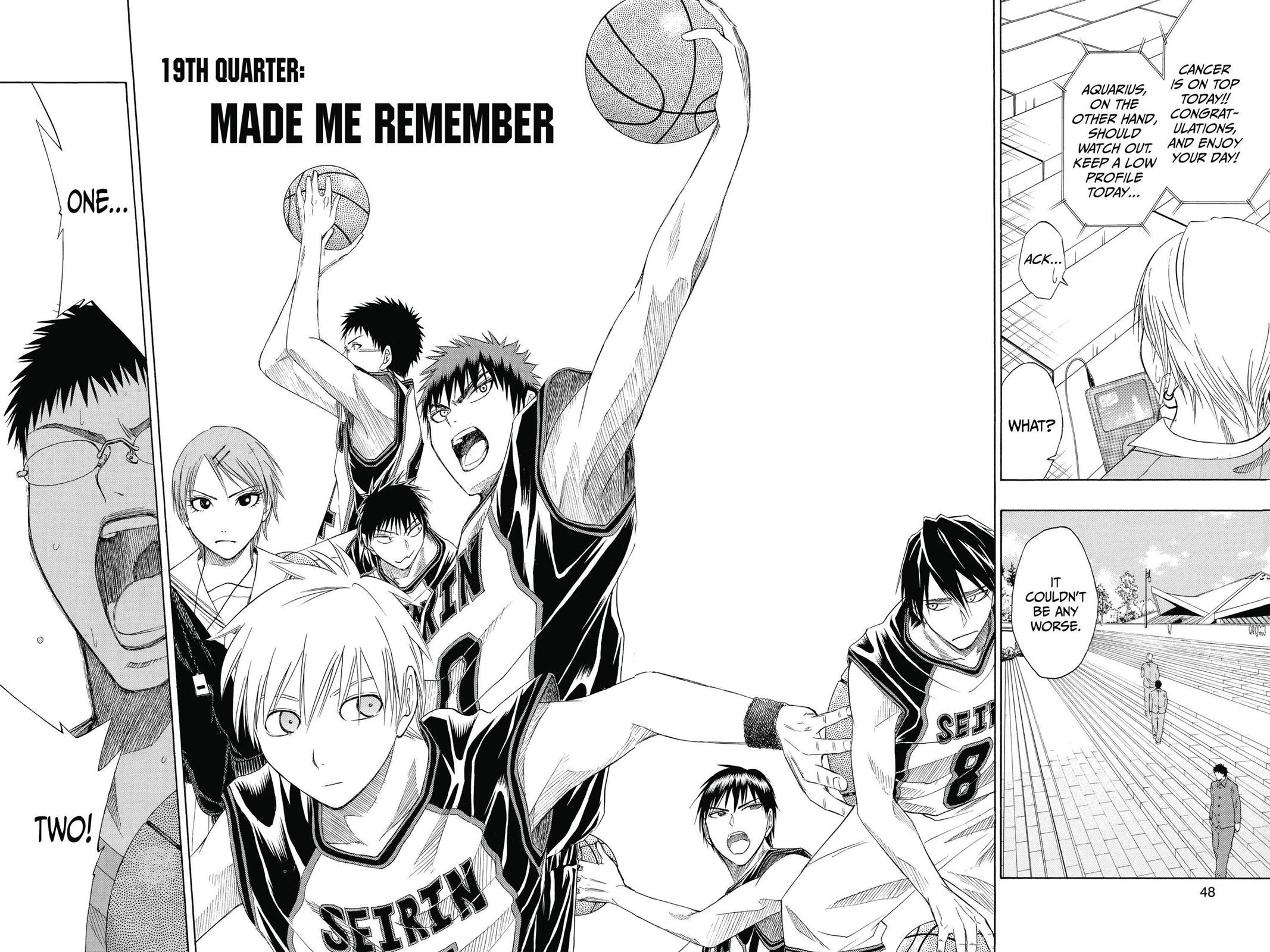 Read Kuroko's Basketball Manga Online