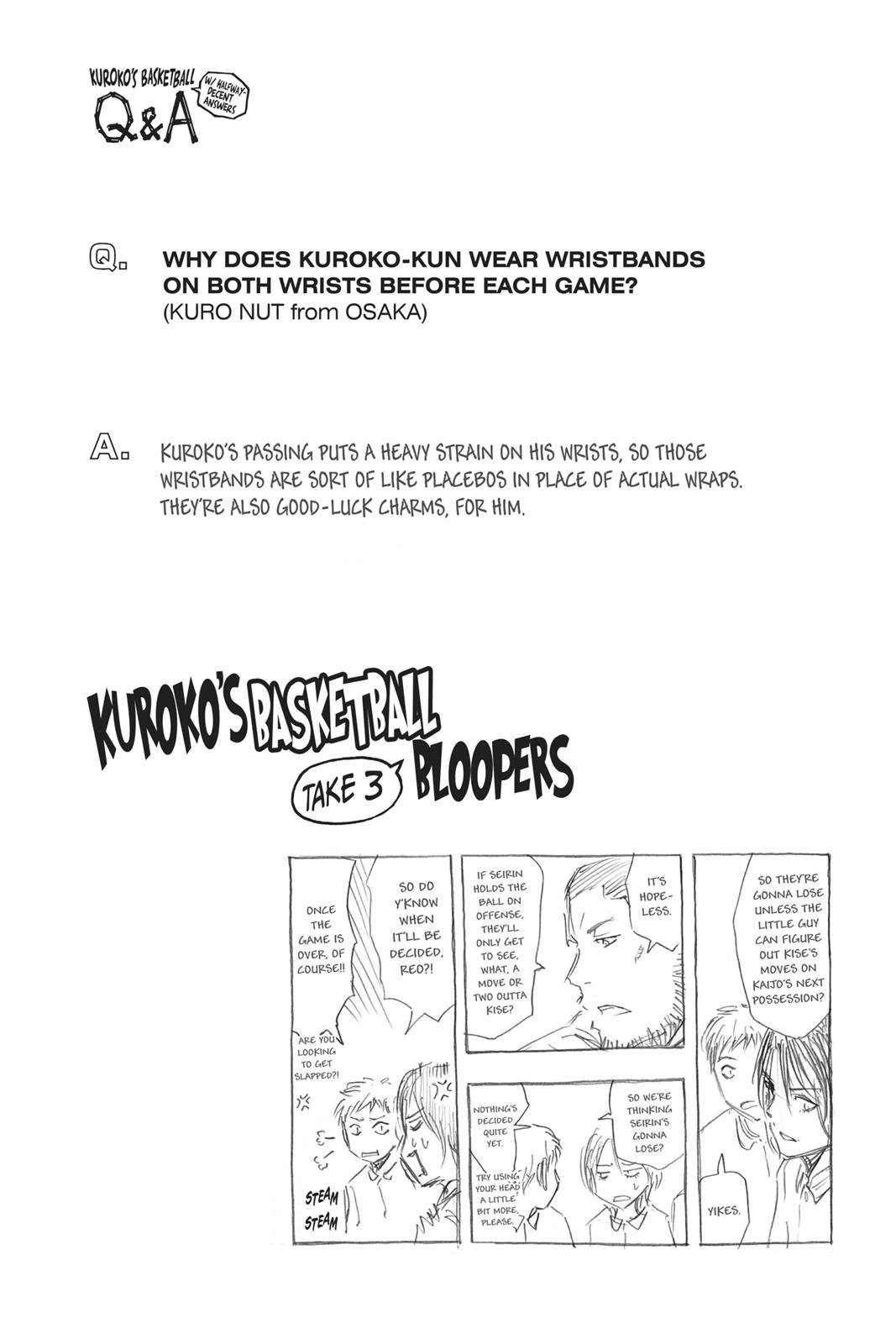 Read Kuroko's Basketball Manga Online
