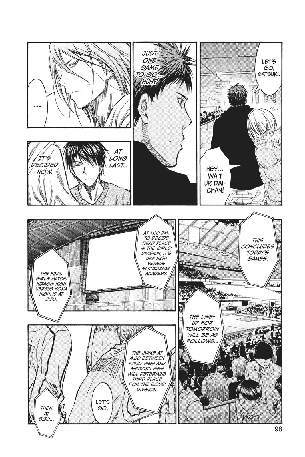 Read Kuroko's Basketball Manga Online