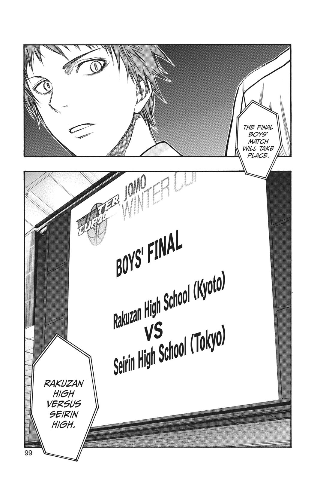 Read Kuroko's Basketball Manga Online