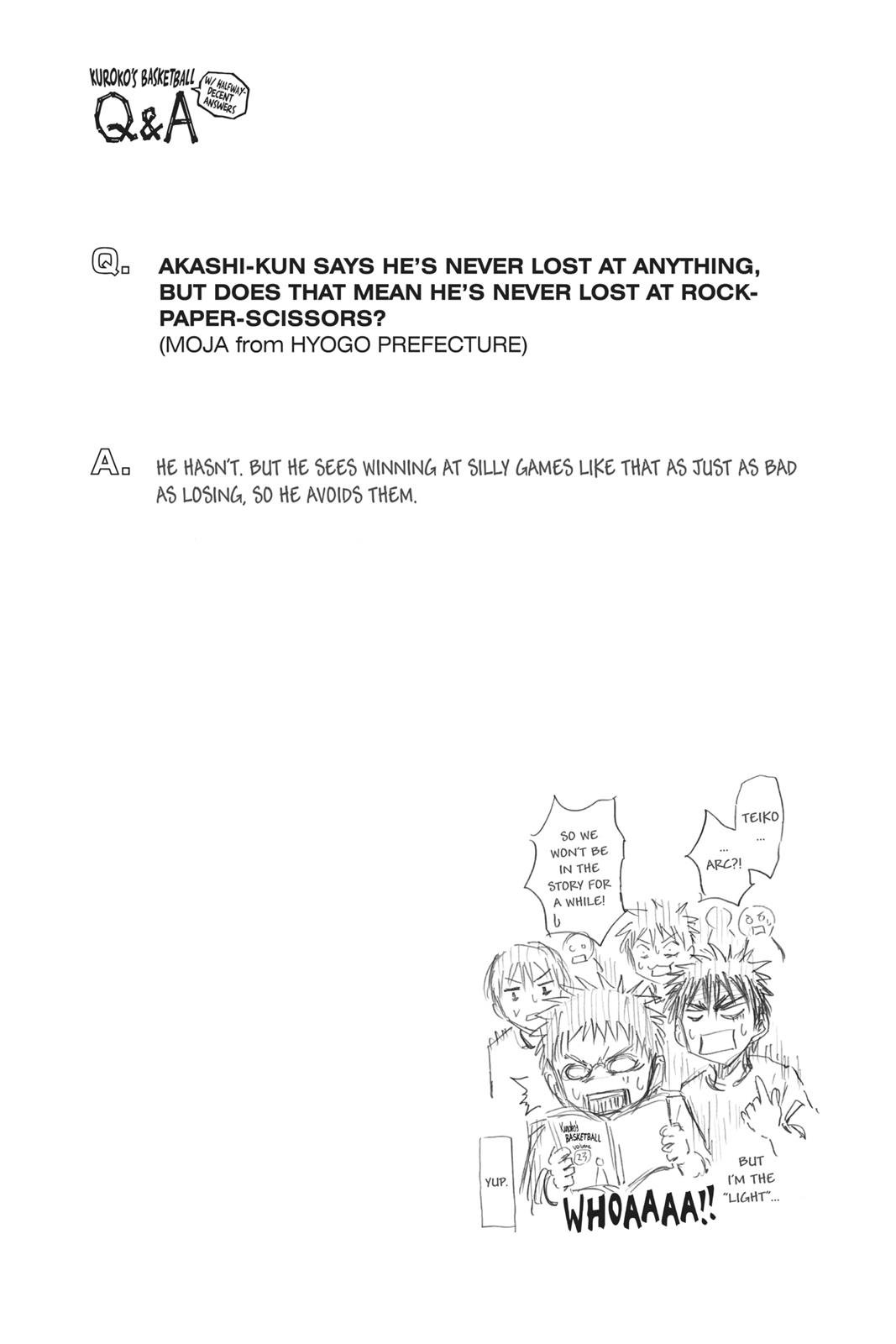 Read Kuroko's Basketball Manga Online