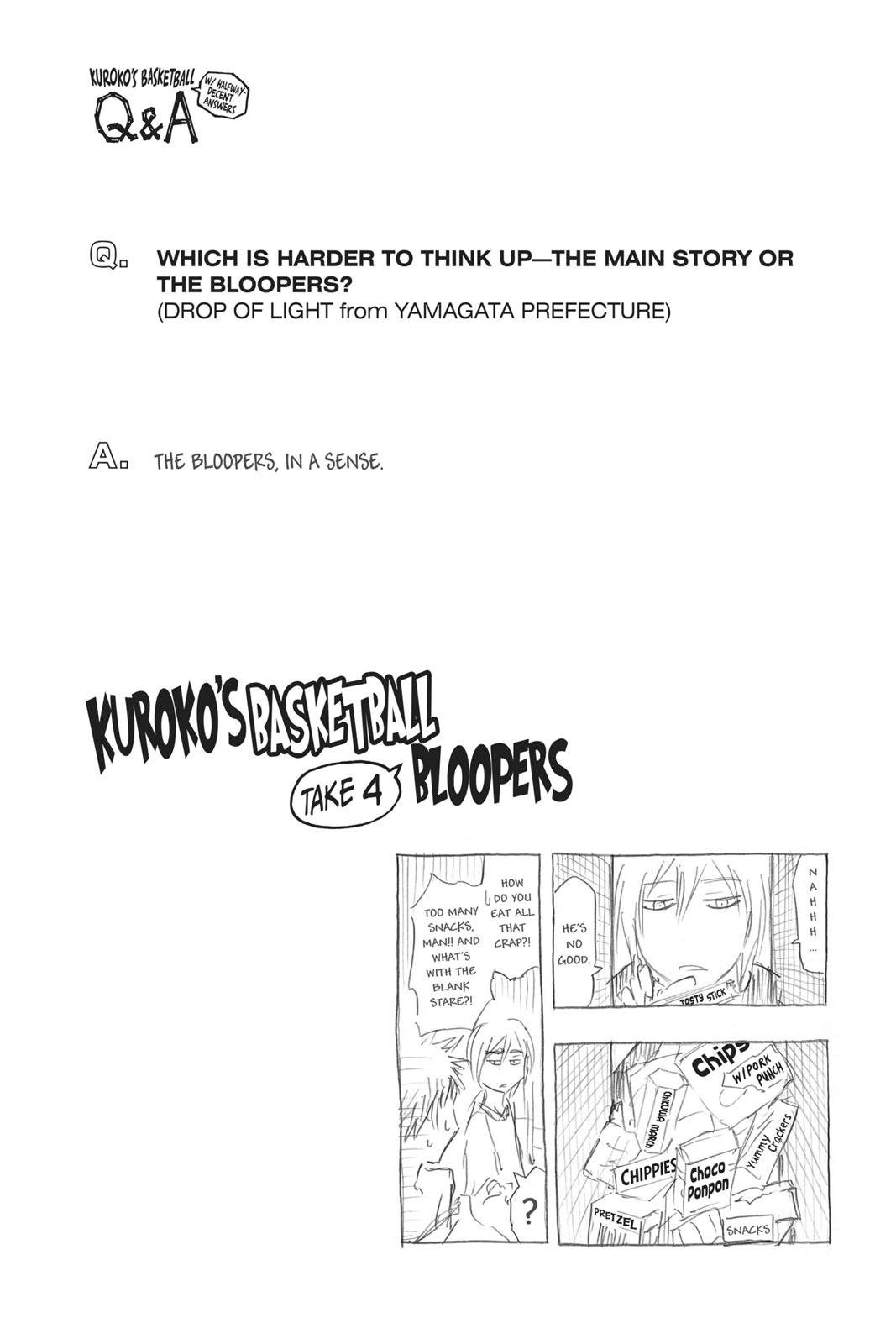 Read Kuroko's Basketball Manga Online