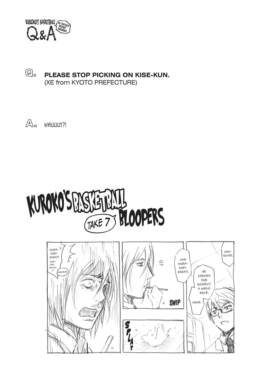 Read Kuroko's Basketball Manga Online