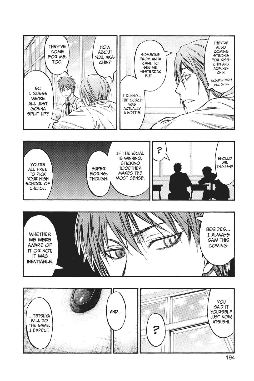 Read Kuroko's Basketball Manga Online