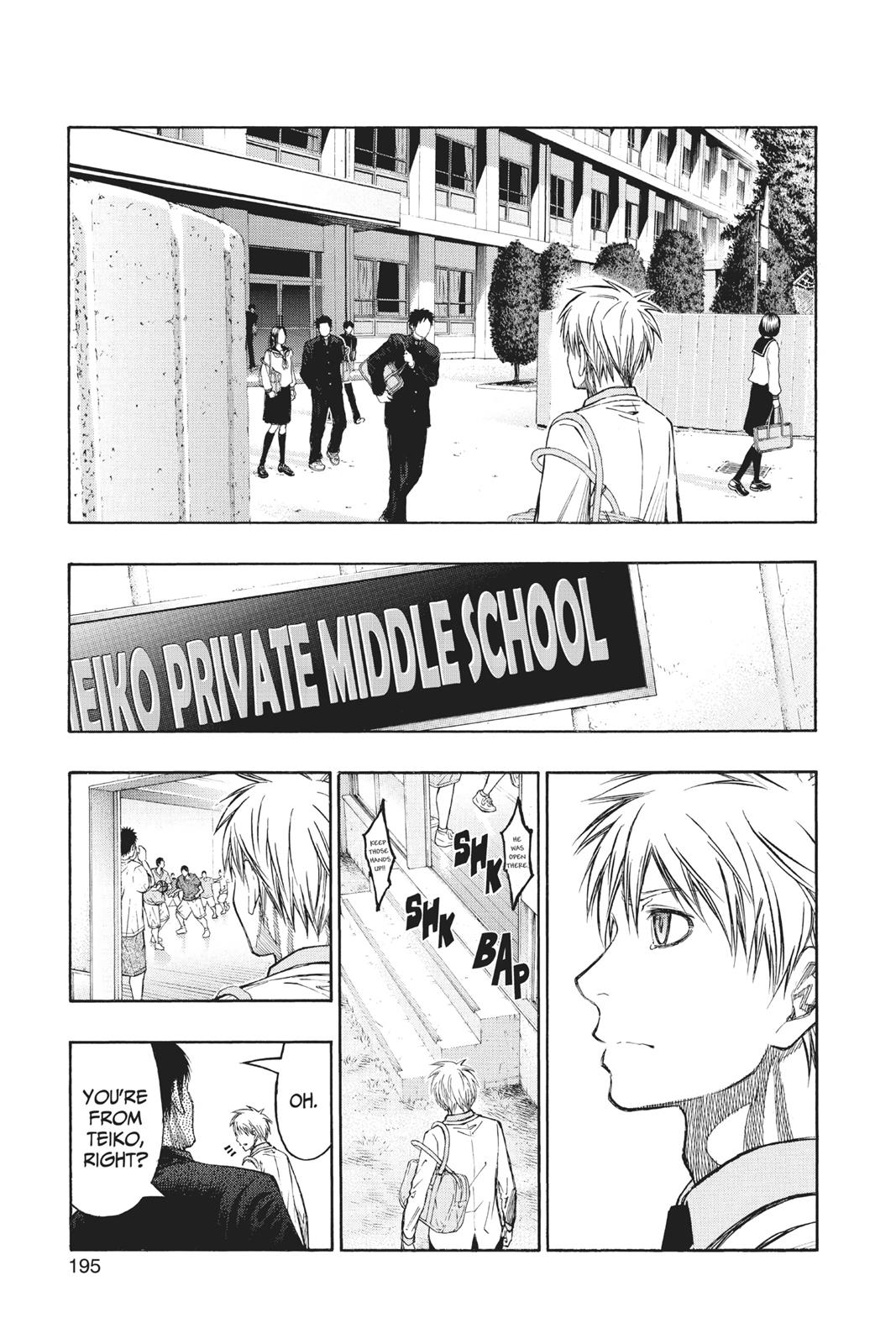 Read Kuroko's Basketball Manga Online