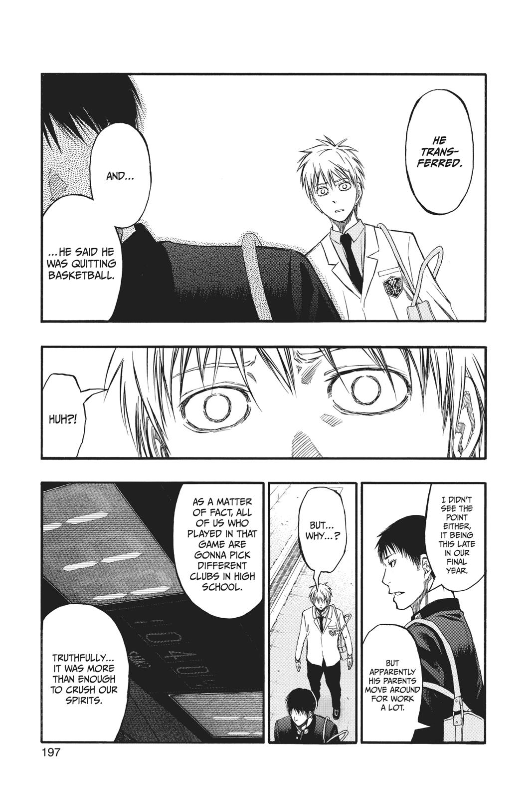 Read Kuroko's Basketball Manga Online