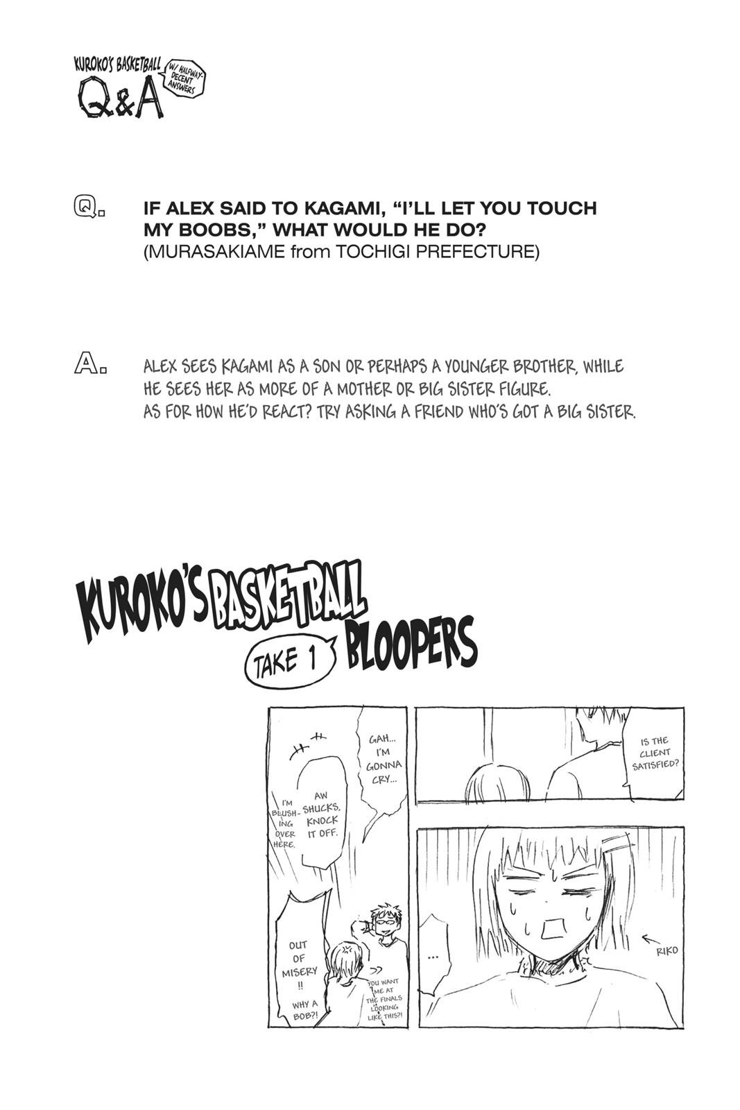 Read Kuroko's Basketball Manga Online