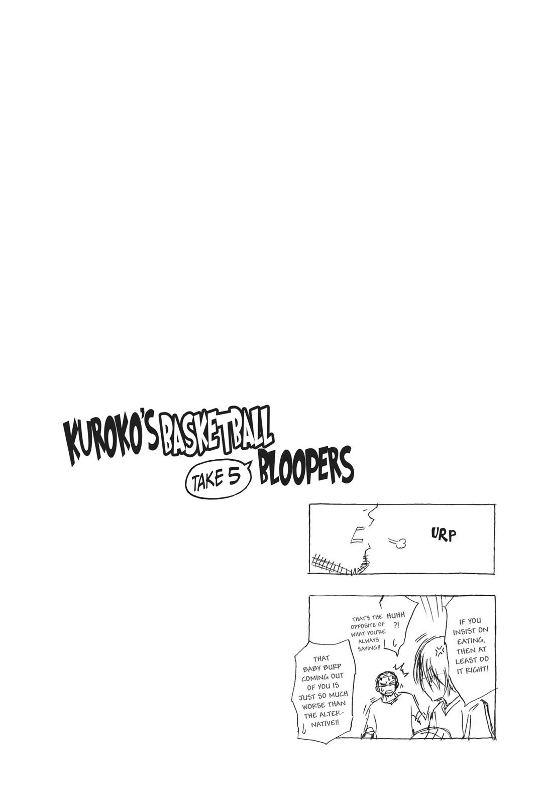 Read Kuroko's Basketball Manga Online