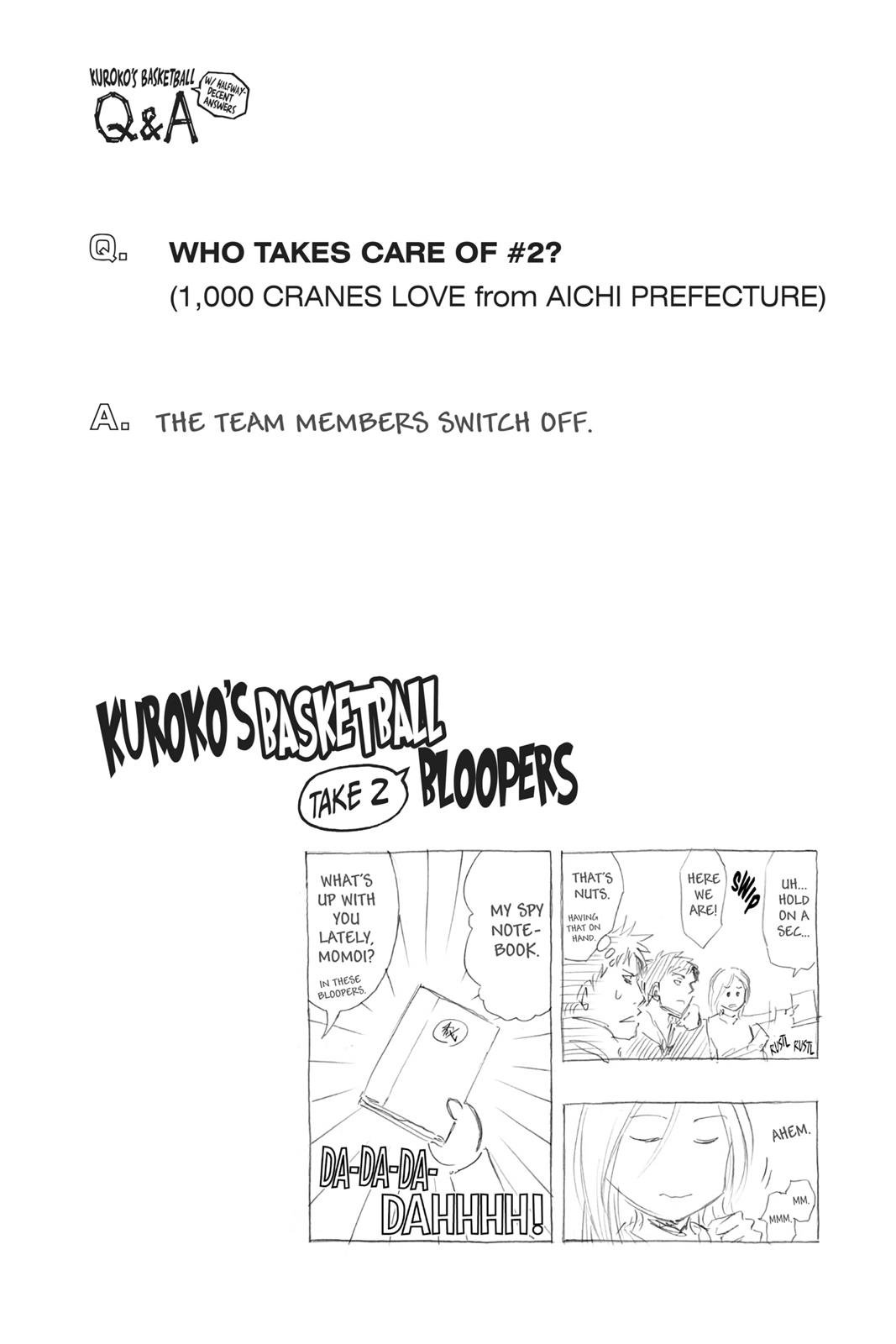 Read Kuroko's Basketball Manga Online