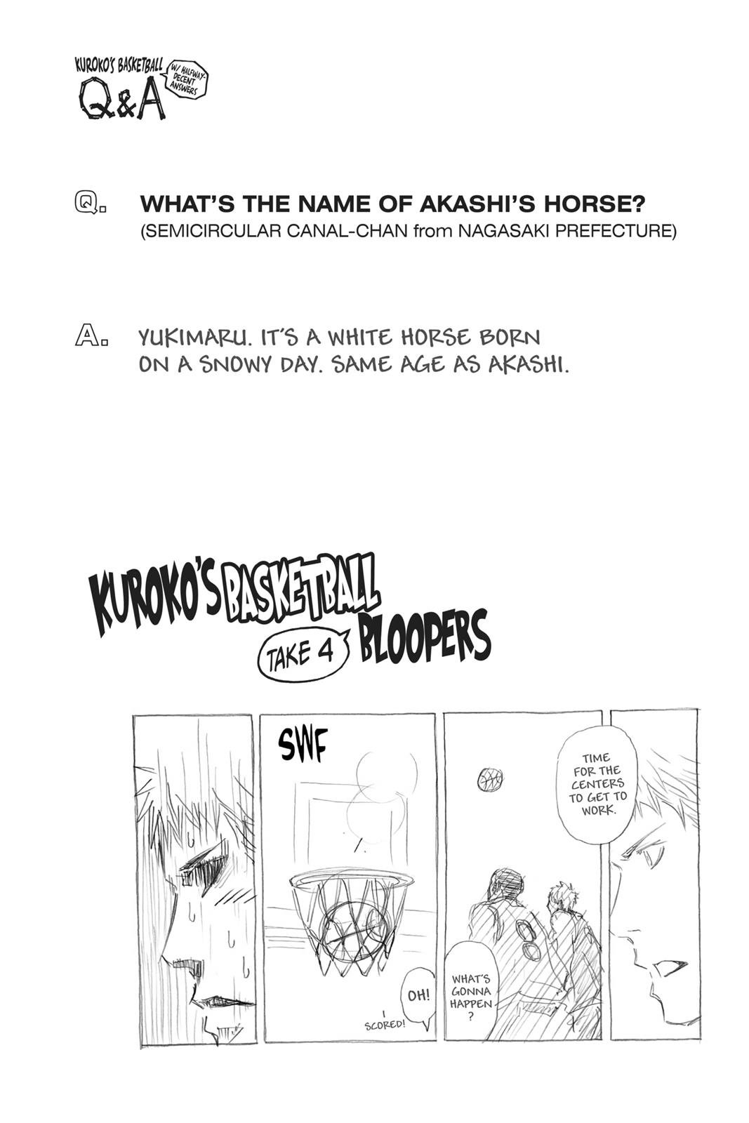 Read Kuroko's Basketball Manga Online