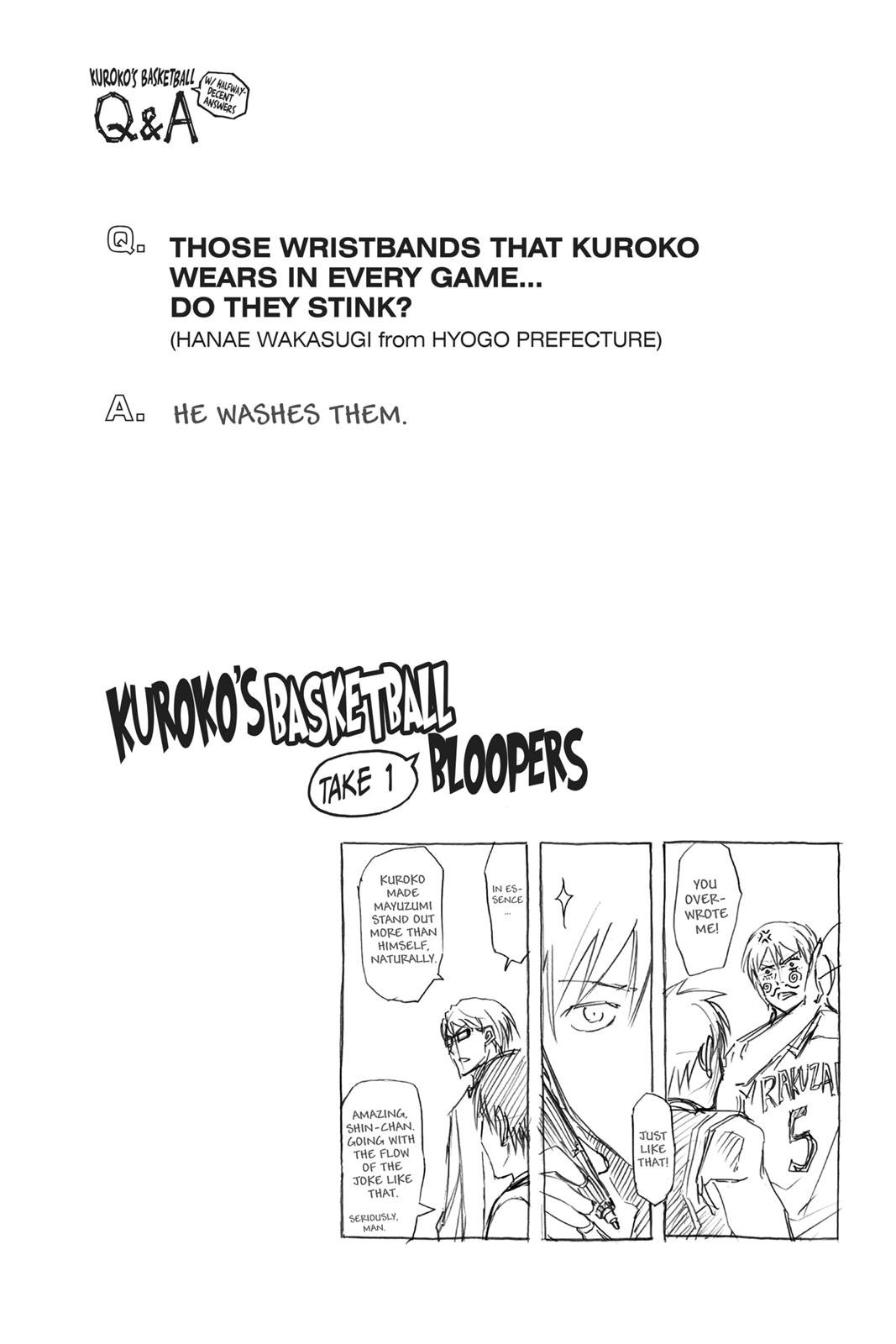 Read Kuroko's Basketball Manga Online