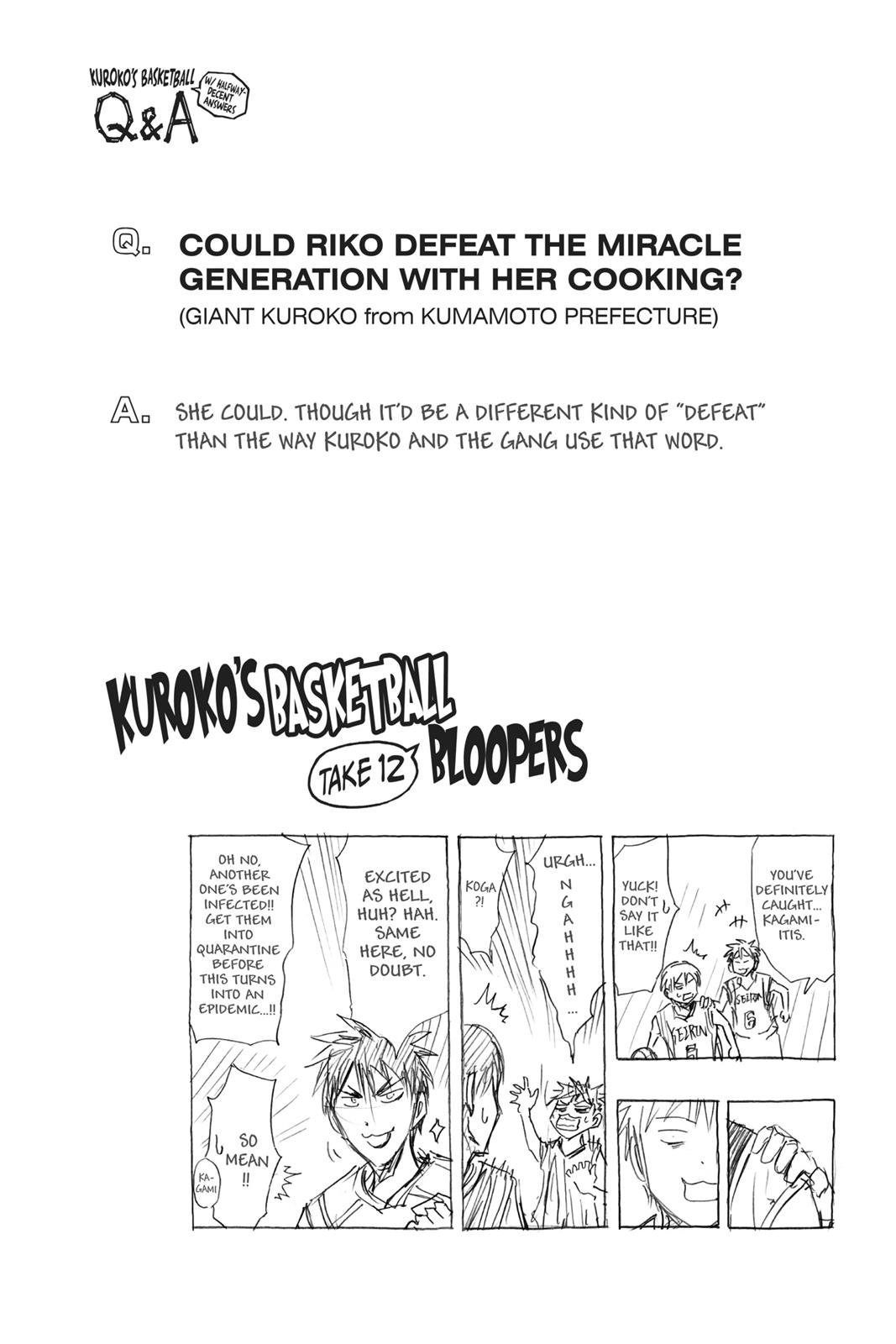 Read Kuroko's Basketball Manga Online