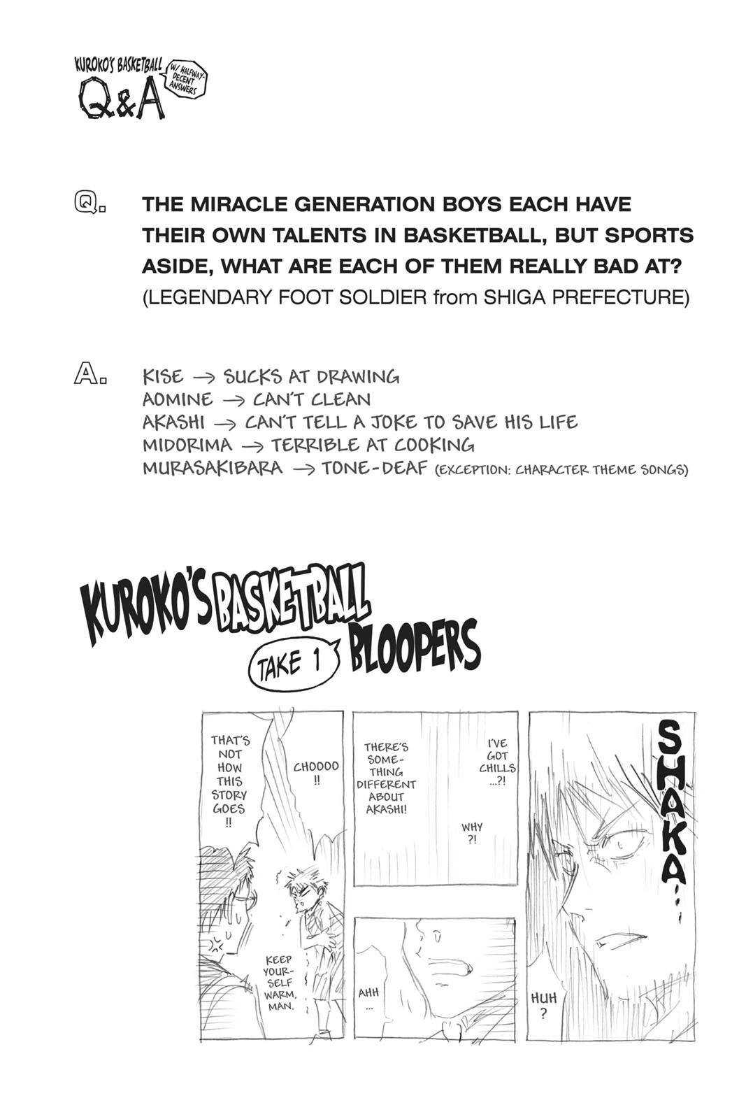 Read Kuroko's Basketball Manga Online