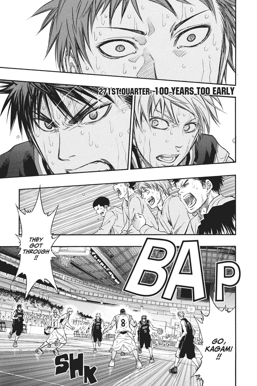 Read Kuroko's Basketball Manga Online