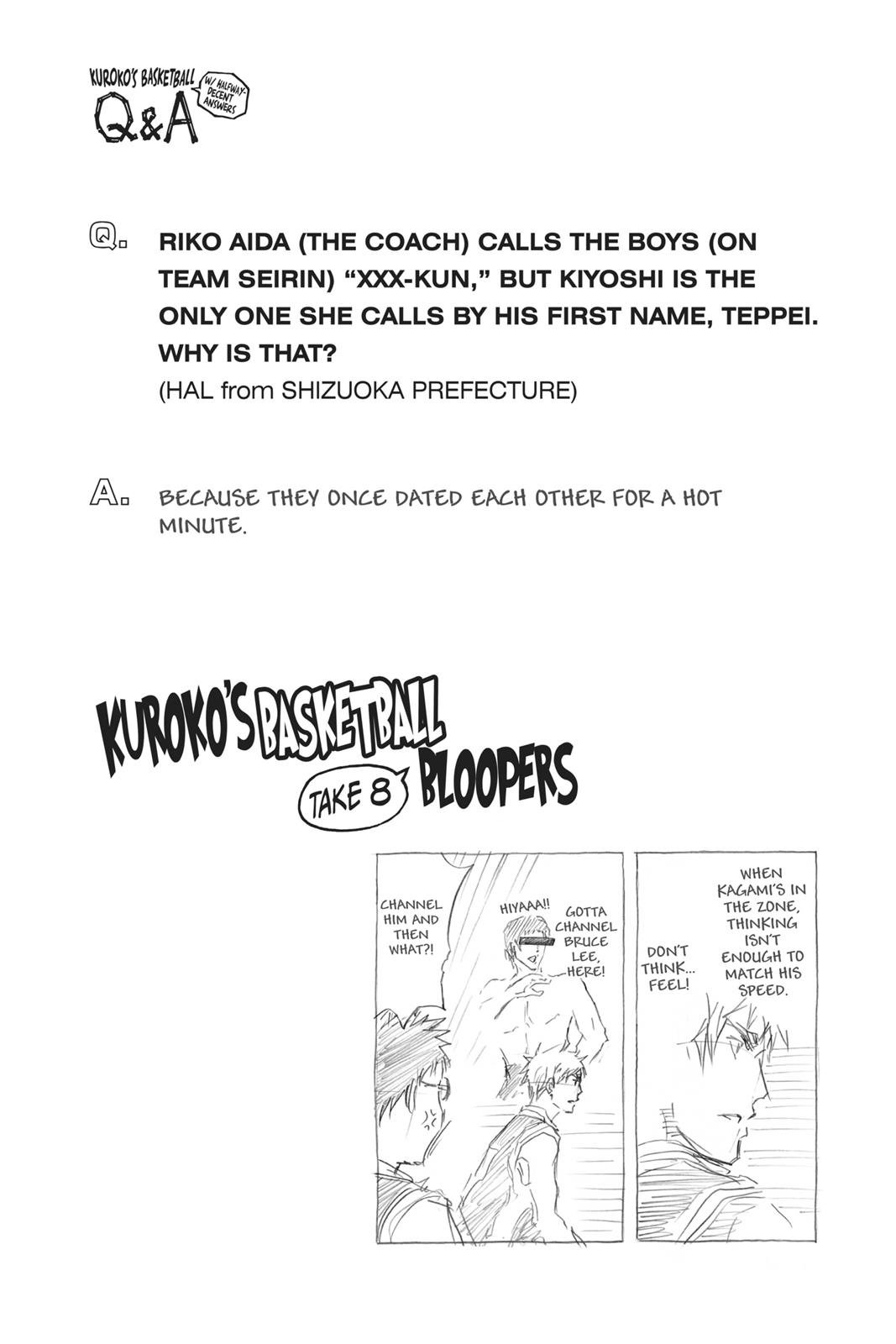 Read Kuroko's Basketball Manga Online