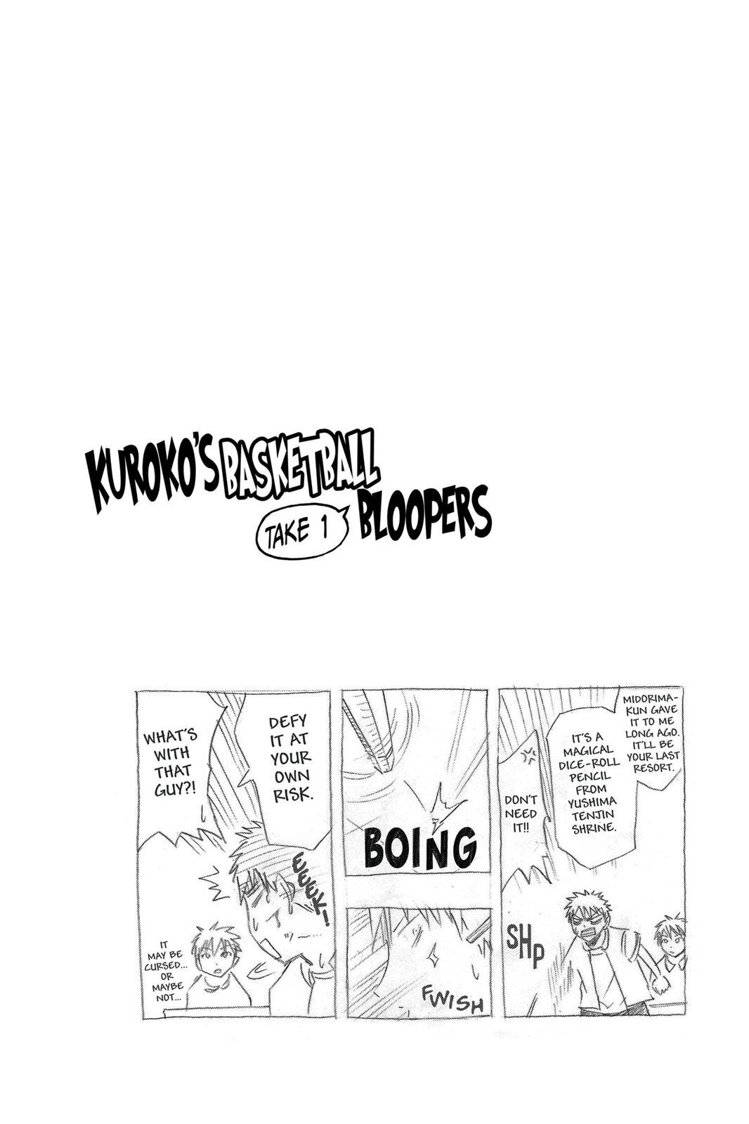Read Kuroko's Basketball Manga Online