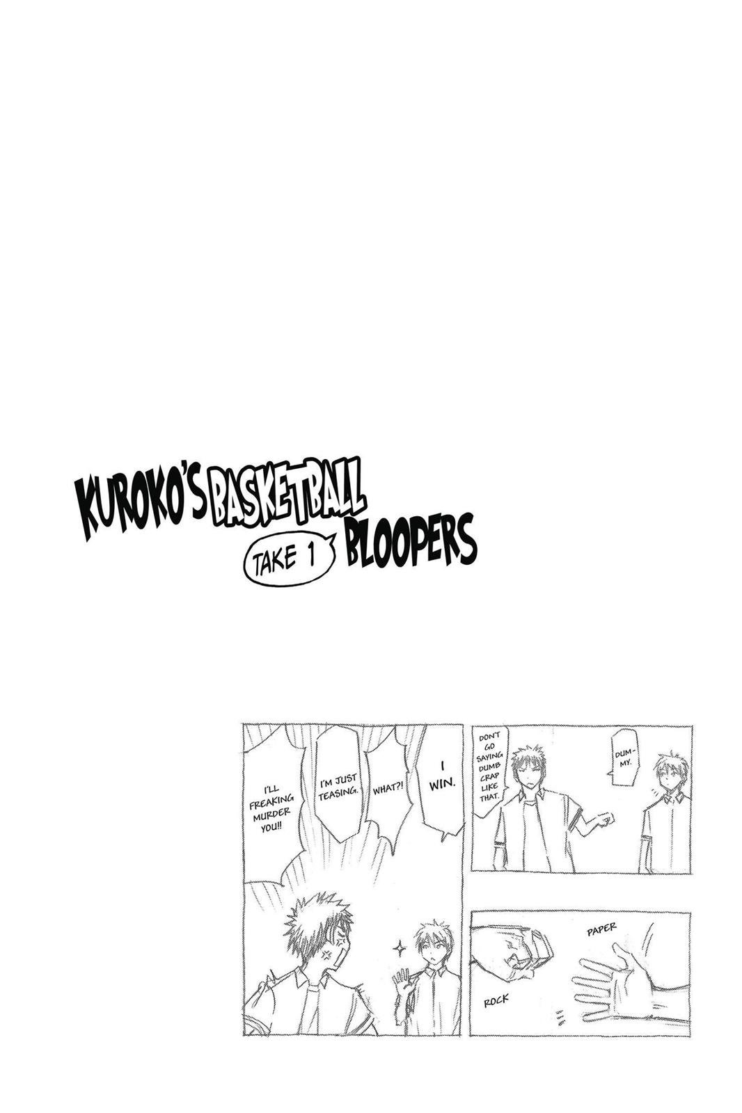 Read Kuroko's Basketball Manga Online
