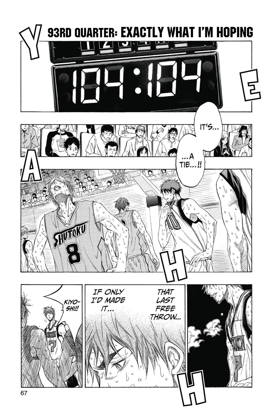 Read Kuroko's Basketball Manga Online