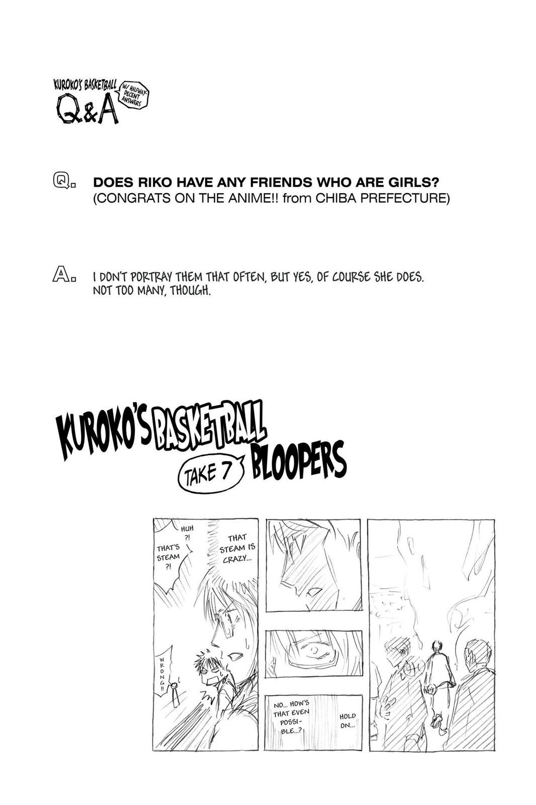 Read Kurokos Basketball Manga Online
