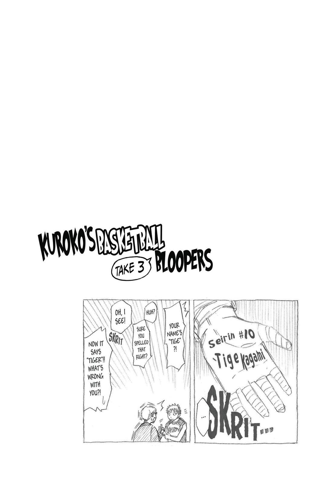 Read Kurokos Basketball Manga Online