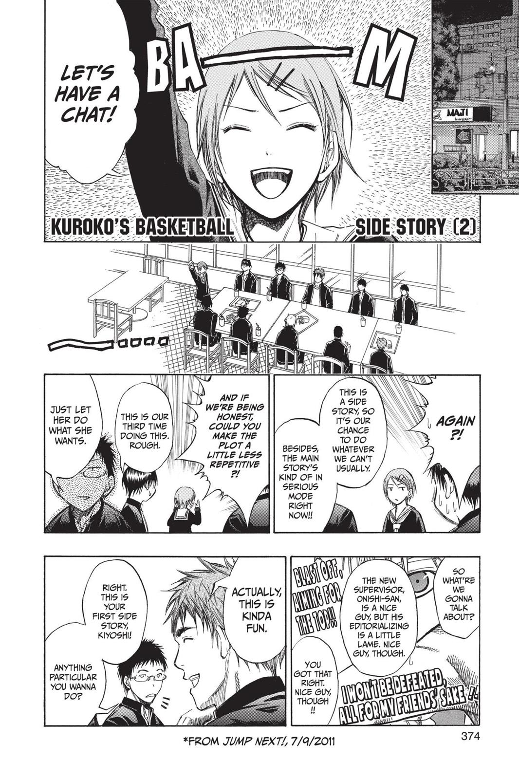 Read Kurokos Basketball Manga Online