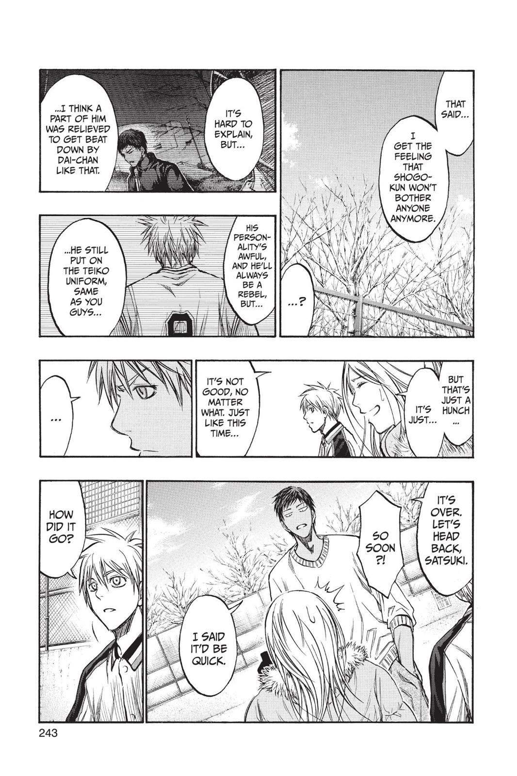 Read Kurokos Basketball Manga Online
