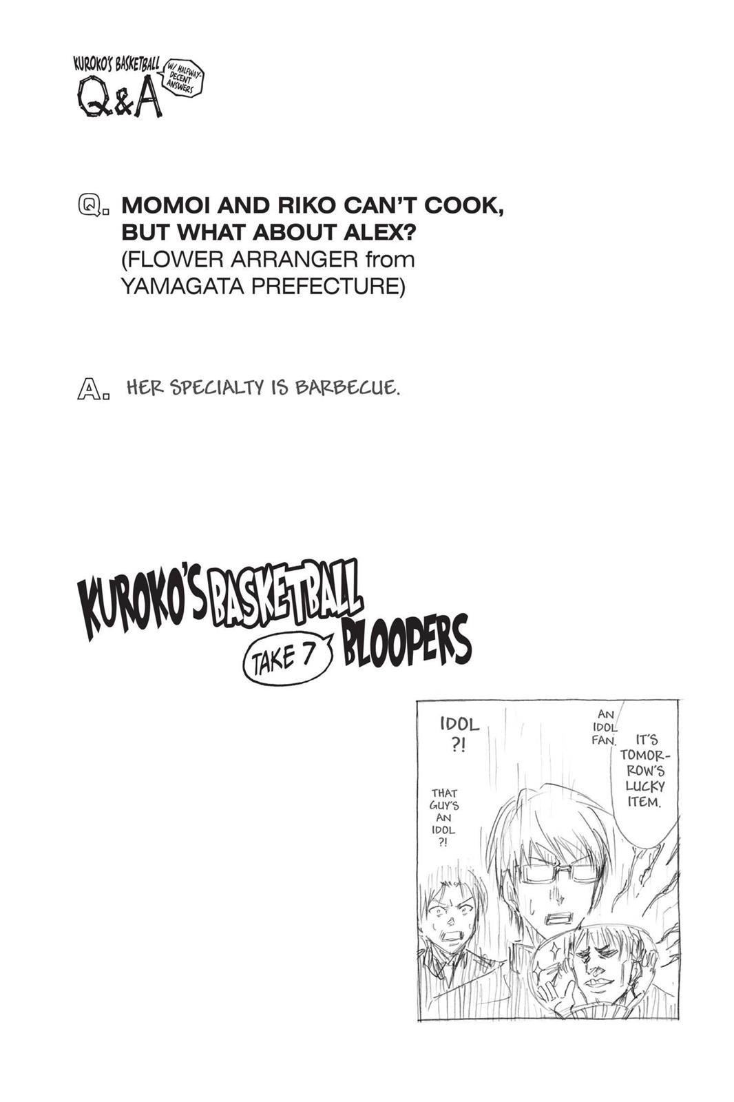 Read Kurokos Basketball Manga Online
