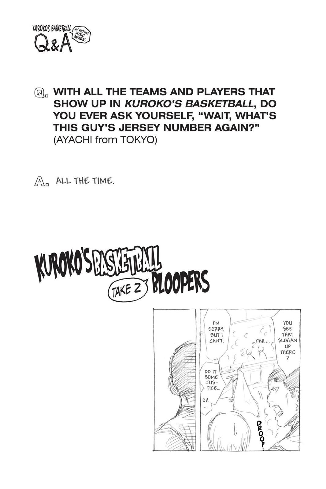 Read Kurokos Basketball Manga Online