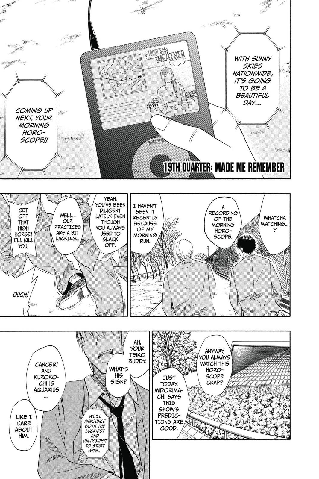 Read Kurokos Basketball Manga Online