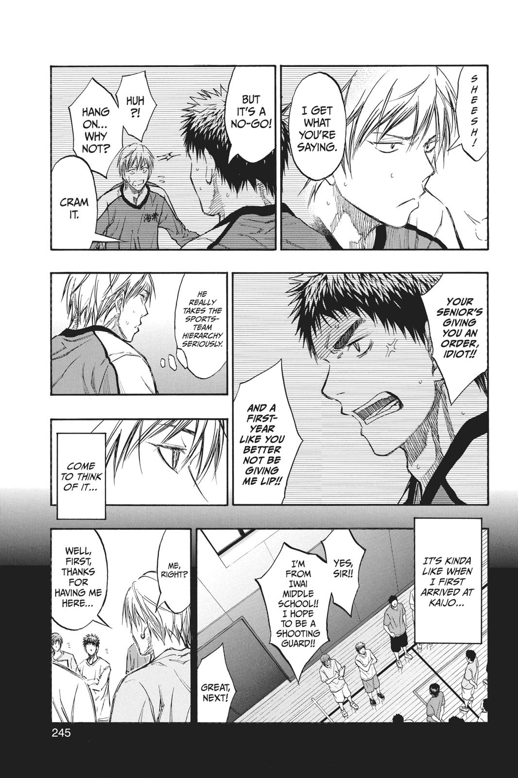 Read Kurokos Basketball Manga Online