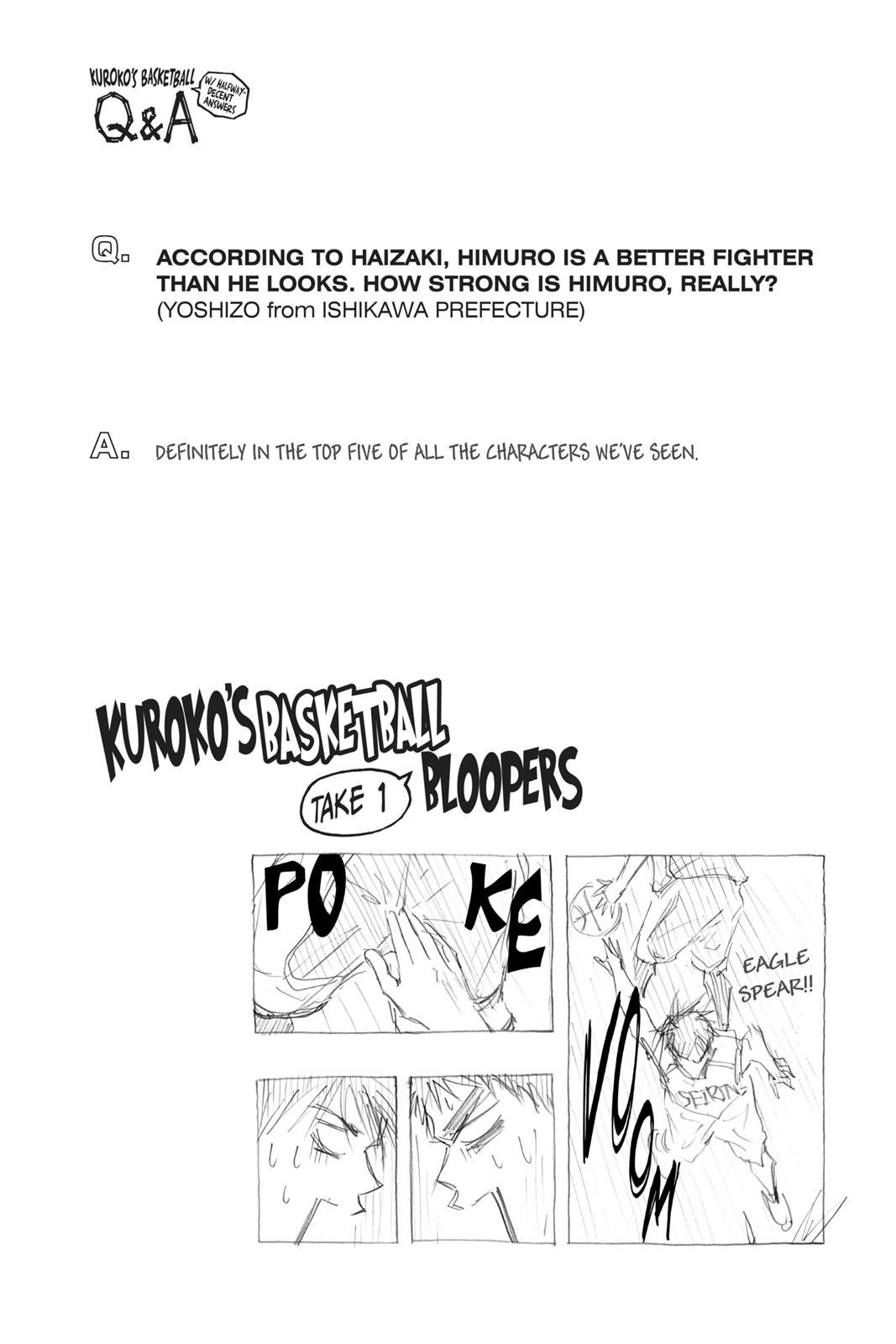 Read Kurokos Basketball Manga Online
